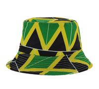 Zac's Alter Ego Jamaica Flag Bucket Hat - Ideal for Carnival, Olympics, Sporting Events, etc...