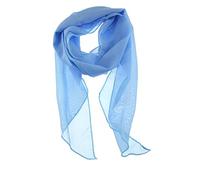 Zac's Alter Ego Ladies 3 in 1 Thin Chiffon Long Skinny Sash Scarf Women Plain Neck Scarf Soft Headwrap Girls Headscarf Sheer Wrap Women's Scarves & Wraps - 156x14cm