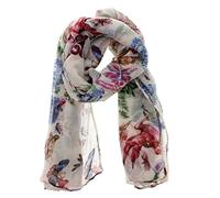 Zac's Alter Ego Long Lightweight Mix Animals, Birds & Sealife, Zoo Print Scarf