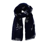 Zac's Alter Ego Long Lightweight Women's Dalmation Print Scarf