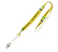 Zac's Alter Ego Metal Whistle on St. Vincent & the Grenadines Lanyard