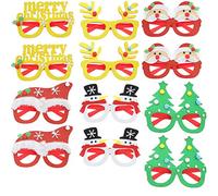 Zac's Alter Ego Pack of 4 Christmas Holiday Headbands, Assorted Festive Head Boppers
