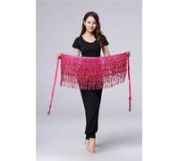 Zac's Alter Ego Sequins Tassel Skirt Belly Dance Skirt Rave Fringe Hip Scarf Costume Dance Mini Wrap Skirts for Women and Girls