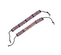 Zac's Alter Ego Set of 2 Assorted Designs Union Jack Beaded Bracelets