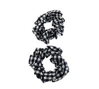 Zac's Alter Ego Set of 2 Gingham Hair Scrunchies