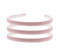 Zac's Alter Ego Set of 3 10mm Velvet Alice Bands/Hair Bands/Headbands