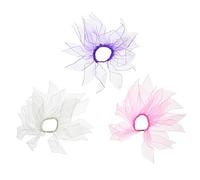 Zac's Alter Ego Set of 3 Double Layer Pastel Windmill Scrunchies