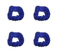 Zac's Alter Ego Set of 4 Value Velvet Hair Scrunchies - Basic Hair Accessory