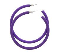 Zac's Alter Ego Thick Neon Plastic Hoop Earrings for Fancy Dress - 80s/ Pop/Clubbers