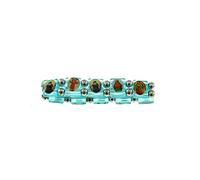 Zac's Alter Ego Unisex Wooden Religious Catholic Saints Icon Stretch Bracelet