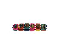 Zac's Alter Ego Unisex Wooden Religious Catholic Saints Icon Stretch Bracelet