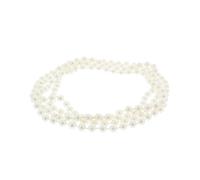 Zac's Alter Ego Very Long Pearl Plastic Bead Necklace (180cm)