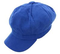 Zac's Alter Ego Vintage Corduroy Newsboy Cap/Baker Boy Hat - Selection of Colours Royal Blue