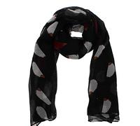 Zac's Alter Ego Women's Hedgehog Print Scarf - Long, Lightweight, Oversized Animal Print Fashion Wrap for All Seasons