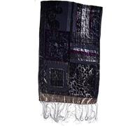 Zac's Alter Ego Womens Soft Devoré Velvet Printed Scarf Shawl Wrap Evening Wear - Various Styles