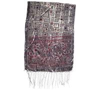 Zac's Alter Ego Womens Soft Devoré Velvet Printed Scarf Shawl Wrap Evening Wear - Various Styles