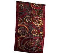 Zac's Alter Ego Womens Soft Devoré Velvet Printed Scarf Shawl Wrap Evening Wear - Various Styles