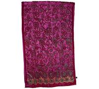 Zac's Alter Ego Womens Soft Devoré Velvet Printed Scarf Shawl Wrap Evening Wear - Various Styles