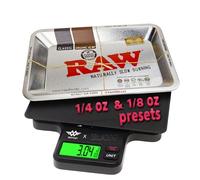 Zactly - My Weigh X RAW Digital Scale with 21cm Mini RAW Rolling Tray