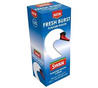 Zactly - Swan Fresh Burst Flavour Fusion Cards, Fresh Burst Boost for Cigarettes & Roll-Ups, Easy-to-Use Tobacco Alternative, Infuses Smooth, Refreshing Flavour | No Direct Tobacco Contact (Box of 25)