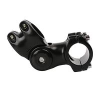 ZACUNXY Adjustable Bike Stem, MTB Stem Bicycle Mountain Bike Adjustable Riser Journey To Adjust The Strength/Angle