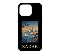 Zadar Croatia Adriatic Coast Scenic Graphic Case for iPhone 16 Pro