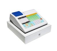 ZADCCS Cash Register, Smart Small Cash Register, 11-inch Touch Screen English Fast Food Milk Tea Electronic(Bianco)