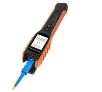 ZADCCS Optical Power Meter, Optical Power Meter Rechargeable Battery Optic Fiber Cable Tester USB Charge With LED Light Mini OPM(70 to 10dBm)