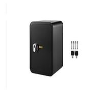 ZADCCS Security Safe Box, Fingerprint Locks Safe Deposit Box, 1/1.8 Cubic Feet Secret Hidden Piggy Bank W/ 2 Keys Store Money Use for Home Office for Home Office Hotel(Black 1.8 Cubic Feet)