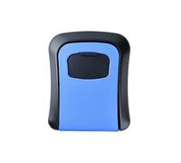 ZADCCS Security Safe Box, Password Key Storage Lock Box ，Safe Waterproof 4 Digits Combination Walling Installation Keybox For Home Outdoor for Home Office Hotel(Blu)