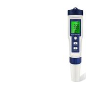 ZADCCS Water Tester, 5 In 1 Digital PH TDS EC Meter Salinity Temperature Tester Conductivity Water Filter Purity Pen With Backlight for Tap, Aquarium(With backlight)