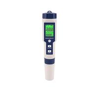 ZADCCS Water Tester, 5 in 1 TDS/EC/PH/Salinity/Temperature Meter Digital Water Quality Monitor Tester for Pools, Drinking Water, Aquariums for Tap, Aquarium(PH EC TDS Salt Temp)