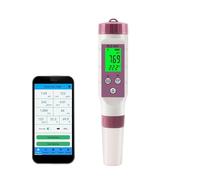 ZADCCS Water Tester, 7 In 1 Temp ORP EC TDS Salinity S.G PH Meter Online Blue Tooth Water Quality Tester APP Control For Drinking Laboratory Aquarium for Tap, Aquarium(7 in 1)