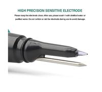 ZADCCS Water Tester, High Accuracy Soil PH Meter 0.00~14.00pH Digital Temp Acidity Soil Tester Sensor Analyzer For Outdoor Planting Garden Farmland for Tap, Aquarium(Only Probe)