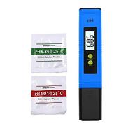 ZADCCS Water Tester, PH Meter 0.01 PH High Precision Water Quality Tester with 0-14 PH Measurement Ran,TDS Water Quality Tester TDS&EC LCD Water for Tap, Aquarium(Blue PH Meter)