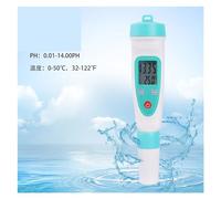 ZADCCS Water Tester, PH Meter PH-220W Pen Acidity PH Value Tester High Accuracy PH Tester Digital Water Quality Tester Meter for Tap, Aquarium(PH-220)