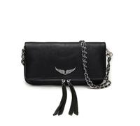 Zadig&voltaire Chain Shoulder Purse For Women Soft Leather Quilted Fashion Message Crossbody Bag
