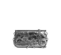 Zadig&Voltaire Rock Nano metal-chain shoulder bag - Silver One Size
