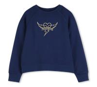 Zadig & Voltaire - Round Neck Sweatshirt - Night - Girl - 14 Years