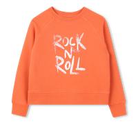 Zadig & Voltaire - Round Neck Sweatshirt - Peach - Girl - 4 Years