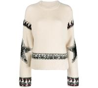 Zadig&Voltaire sequin-embellished cashmere jumper - Neutrals M