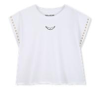 Zadig & Voltaire - Short-sleeved T-shirt - White - Girl - 4 Years