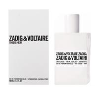Zadig & Voltaire This Is Her Eau de Parfum 100ml Spray New & Sealed