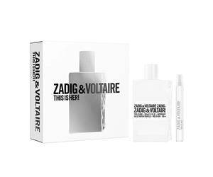 Zadig & Voltaire This Is Her! Eau de Parfum Gift Set - EDP 100ml + EDP 10ml
