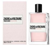 ZADIG & VOLTAIRE THIS IS HER UNDRESSED 100ML EDP SPRAY | NEW & SEALED
