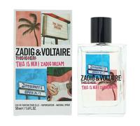 Zadig&Voltaire Womens Zadig & Voltaire This Is Her! Dream Eau de Parfum 50ml - Peach - One Size