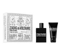ZADIG & VOLTAIRE THIS IS HIM GIFT SET: 50ML EDT SPRAY + SHOWER GEL 50ML