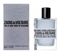 ZADIG & VOLTAIRE THIS IS HIM VIBES OF FREEDOM 50ML EDT SPRAY | NEW & SEALED