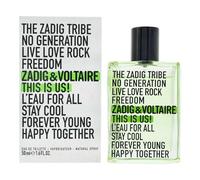 Zadig & Voltaire This Is Us Eau de Toilette 50ml - Brand New & Sealed