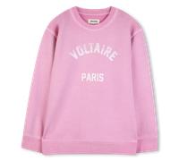 Zadig & Voltaire - Wide-cut Sweatshirt - Pink - Girl - 14 Years